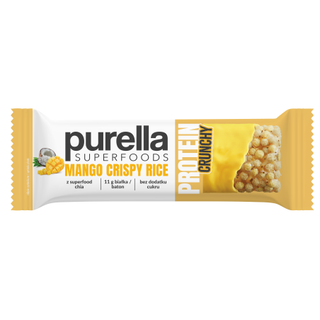 Purella Protein Mango Crispy Rice 45g